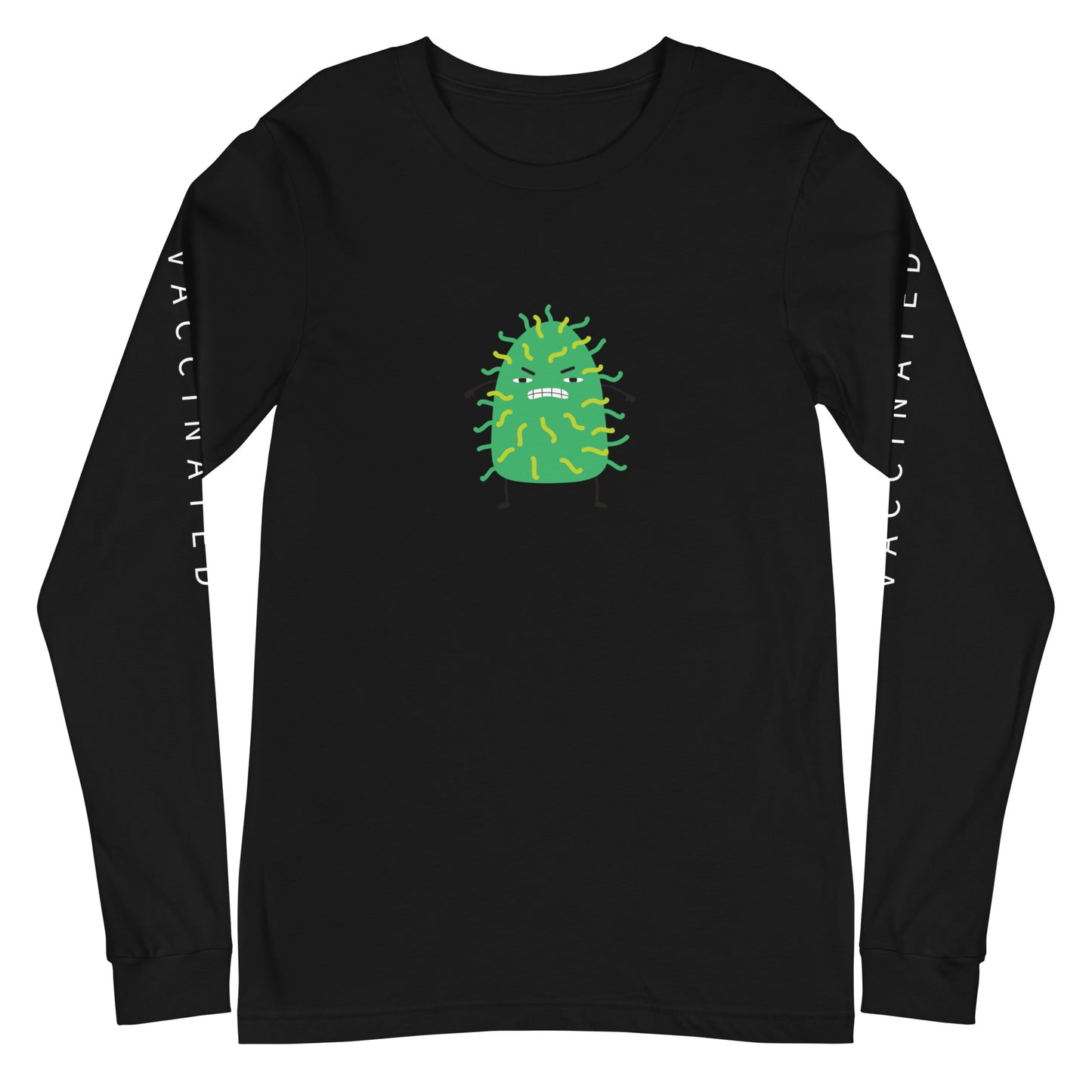 Angry Virus 1.0: Unisex Long Sleeve Tee