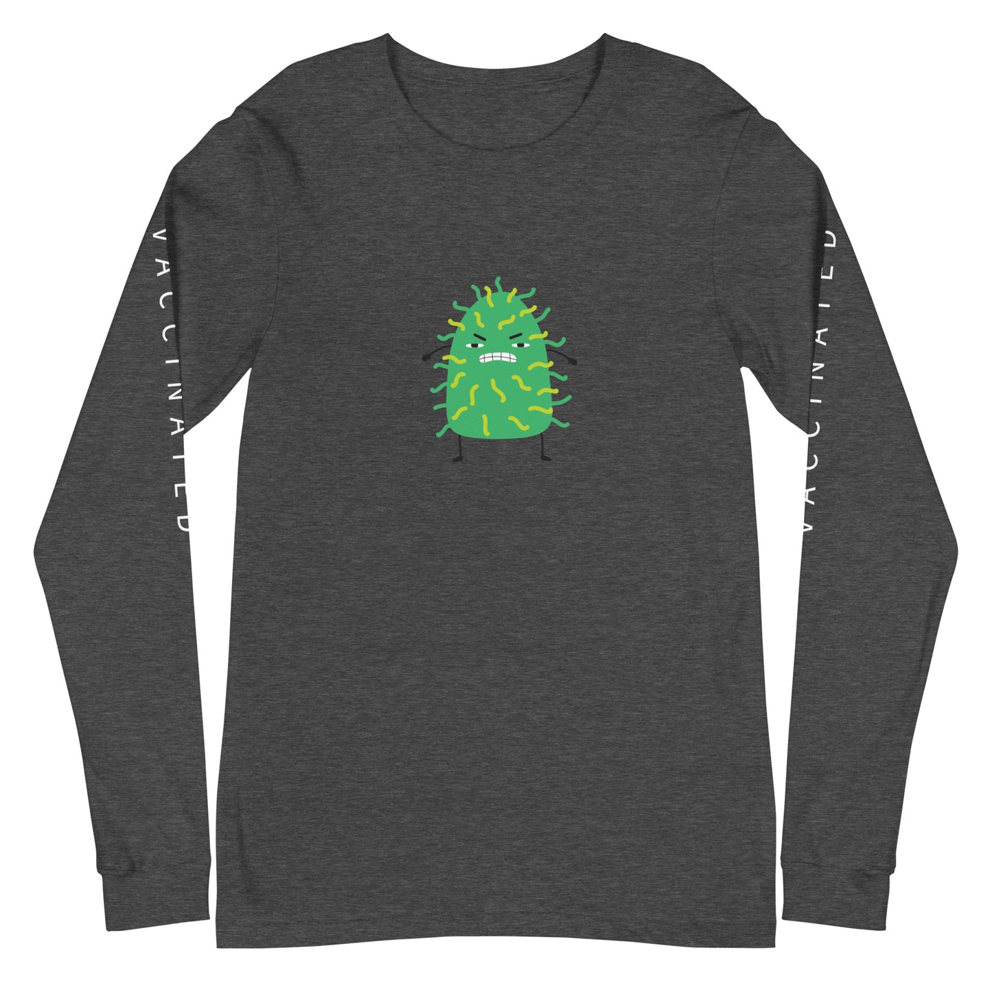 Angry Virus 1.0: Unisex Long Sleeve Tee